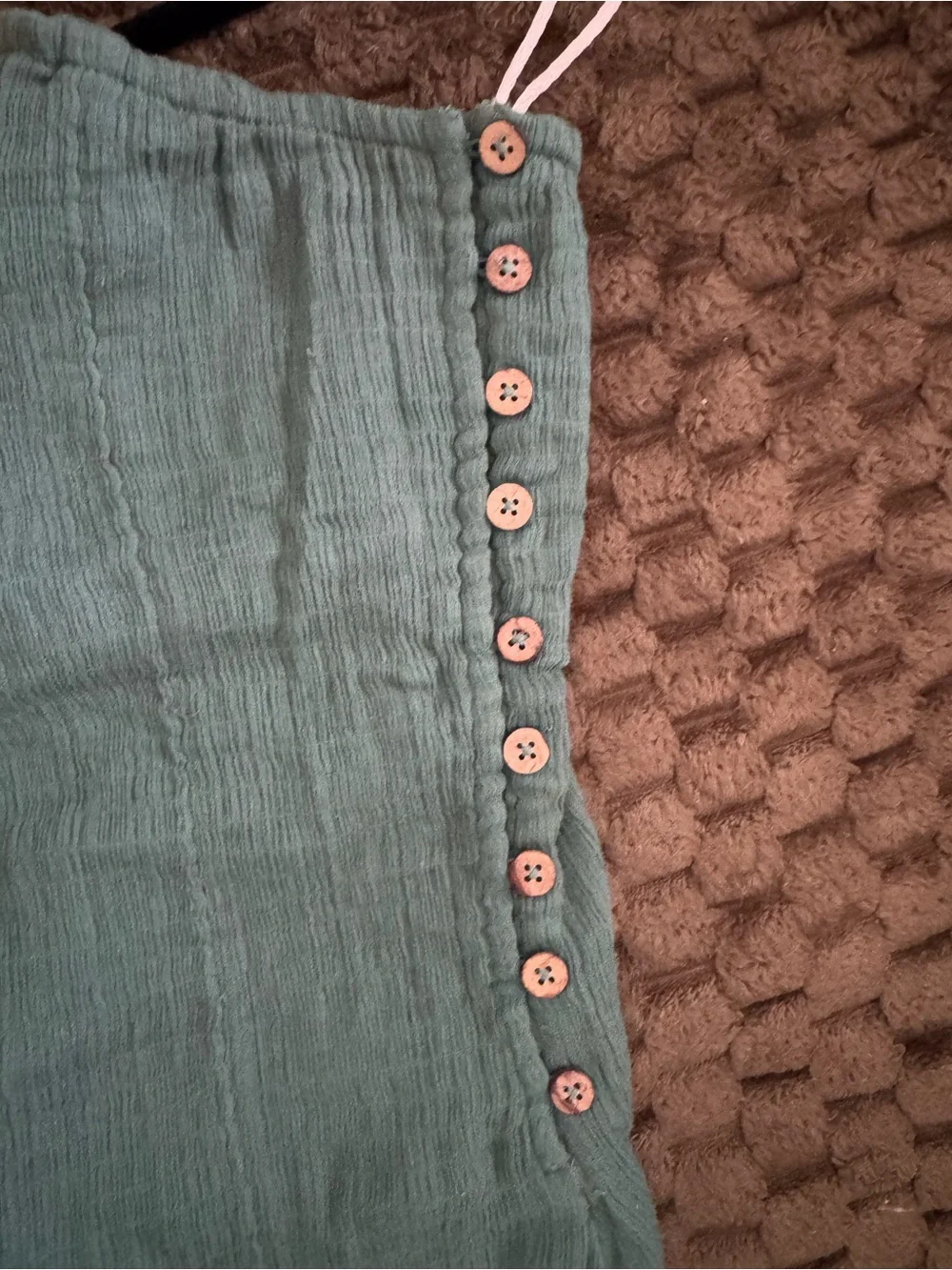 Free People Made Me Blush Mermaid Green Ruffle dress! XS but fits like S or M